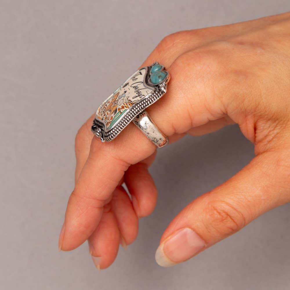 Western Cowboys Horse Ring