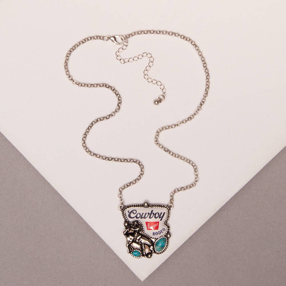 Western Cowboy Banquet Rodeo Necklace