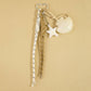 Shell And Starfish Coastal Bag Charm