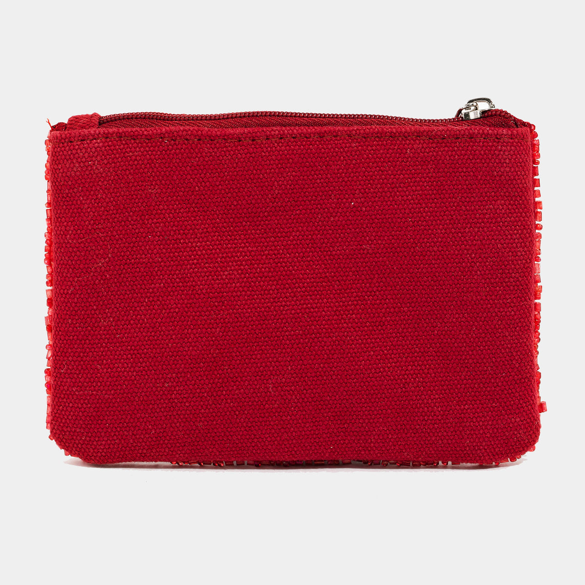Wines Beaded Coin Purse