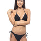 Solid Basic Triangle Bikini Set