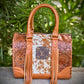 LV Cowhide Leather Speedy Bag Western Rodeo