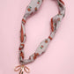 SCARF CHARM NECKLACE