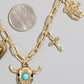 Assorted Western Bull Charm Necklace