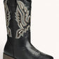 COWBOY-01 SEMI-SQUARE-TOE MID-CALF COWBOY BOOTS