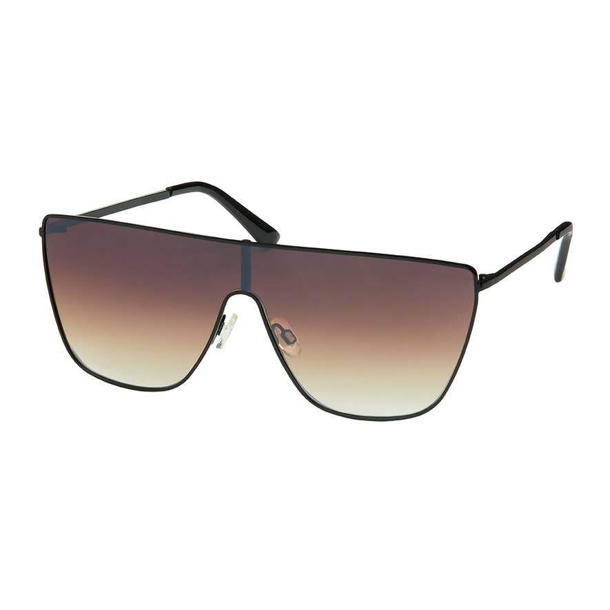1235 - Jade- Single Lens Shield Sunglasses