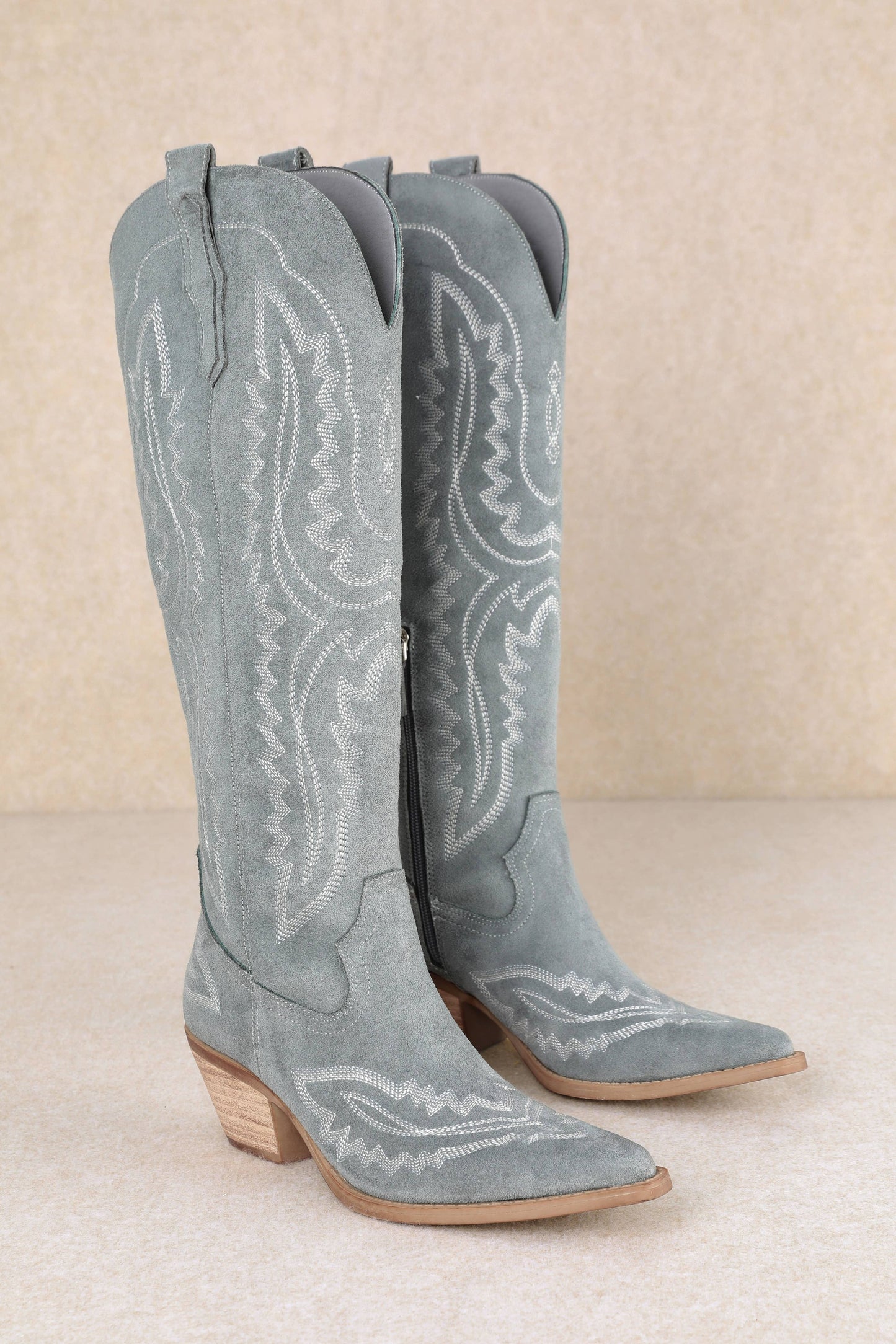 TESS: Dark Brown Cowgirl Boot