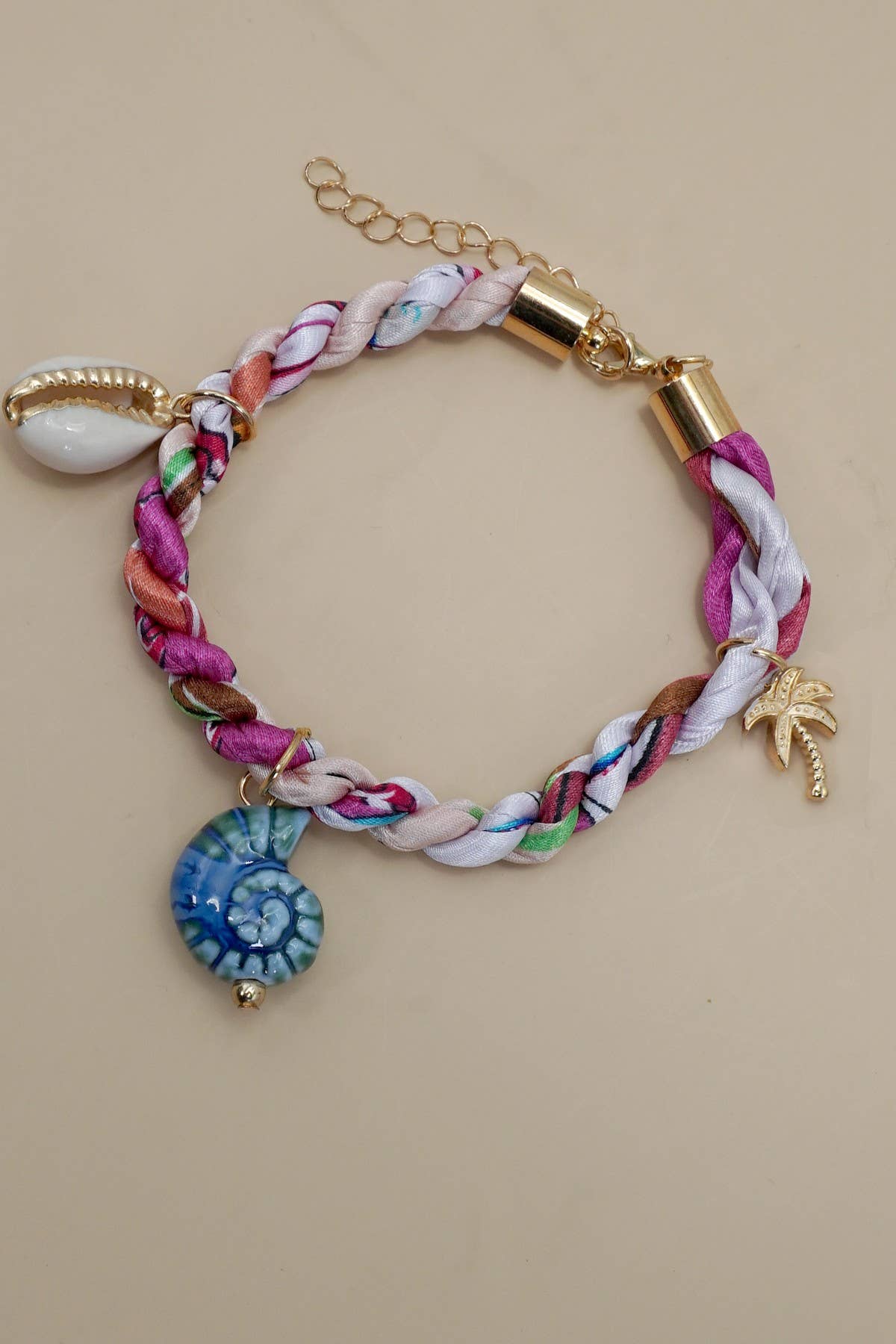 SCARF CHARM BRACELET