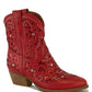 Beast Fashion Block Heel Sequins Western Cowgirl Boots