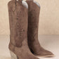 OLIVIA: Light Blue Cowgirl Boot