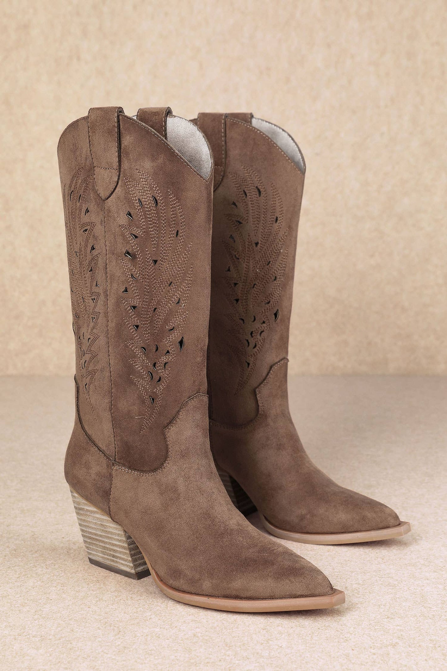 OLIVIA: Light Blue Cowgirl Boot