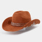 Embroidered Star Studded Western Cowboy Hat: GBK