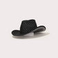 Rhinestone Studded Denim Cowboy Hat: DN