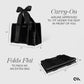 Special Edition Bow Midnight Black Beach Tote w/ Phone Pouch