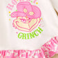 Howdy Grin Christmas character 2 piece set. OFG60127