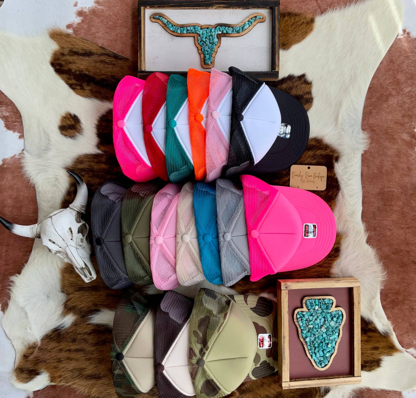 Boots N Bikinis Logo Foam Front Trucker Hat