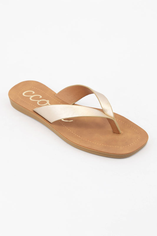 Minimal Strap Design Flip Flop Thong Sandals