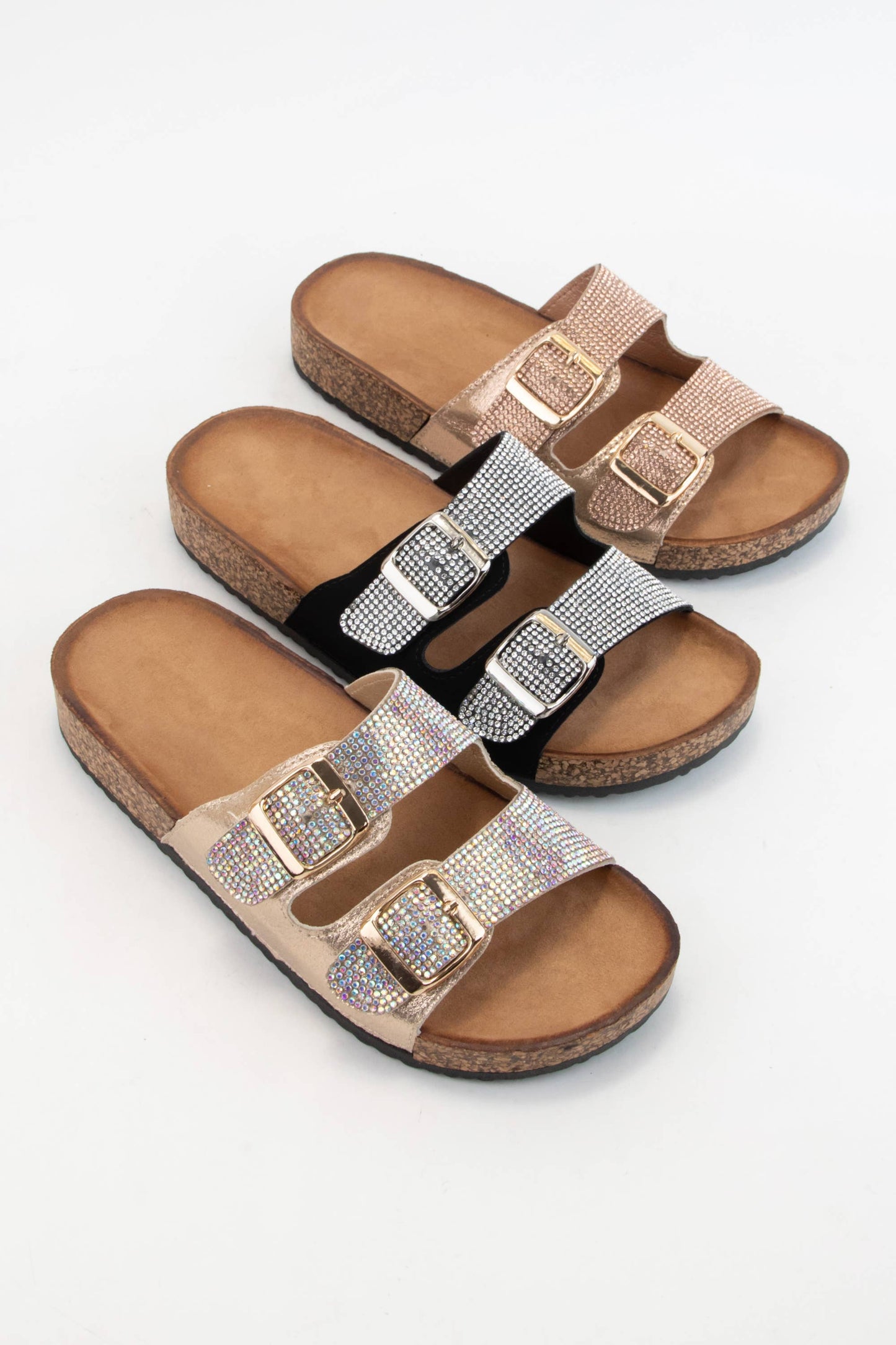 JEWELED BIRKENSTOCK SLIDE