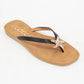MISTY GOLDEN STARFISH DECOR THONG STRAP SANDAL