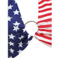 American Flag Halter neck  Top