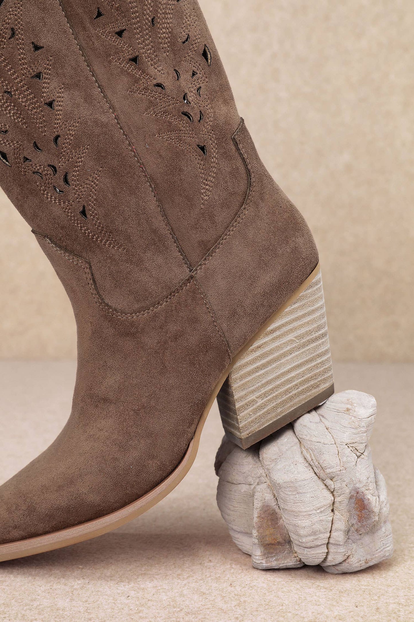 OLIVIA: Light Blue Cowgirl Boot
