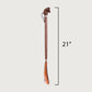 FootFitter Classic 21" Medium Shoe Horn with Wooden-Style Horse Handle