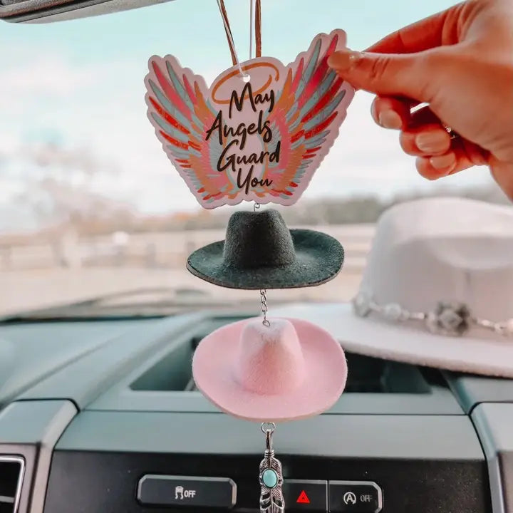 Cowboy Hat Rearview Mirror Charm