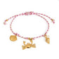 CORDED CHARM BRACELET