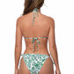P1942-PRINTED BASIC TRIANGLE TOP AND TIE SIDE BIKINI SET