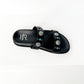 Briallen Western Sandal: Black