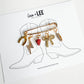 Golden Boot to Birks Charm Pins – Multi-Use Shoe Accessory: The Lucky Rider Charm Pin