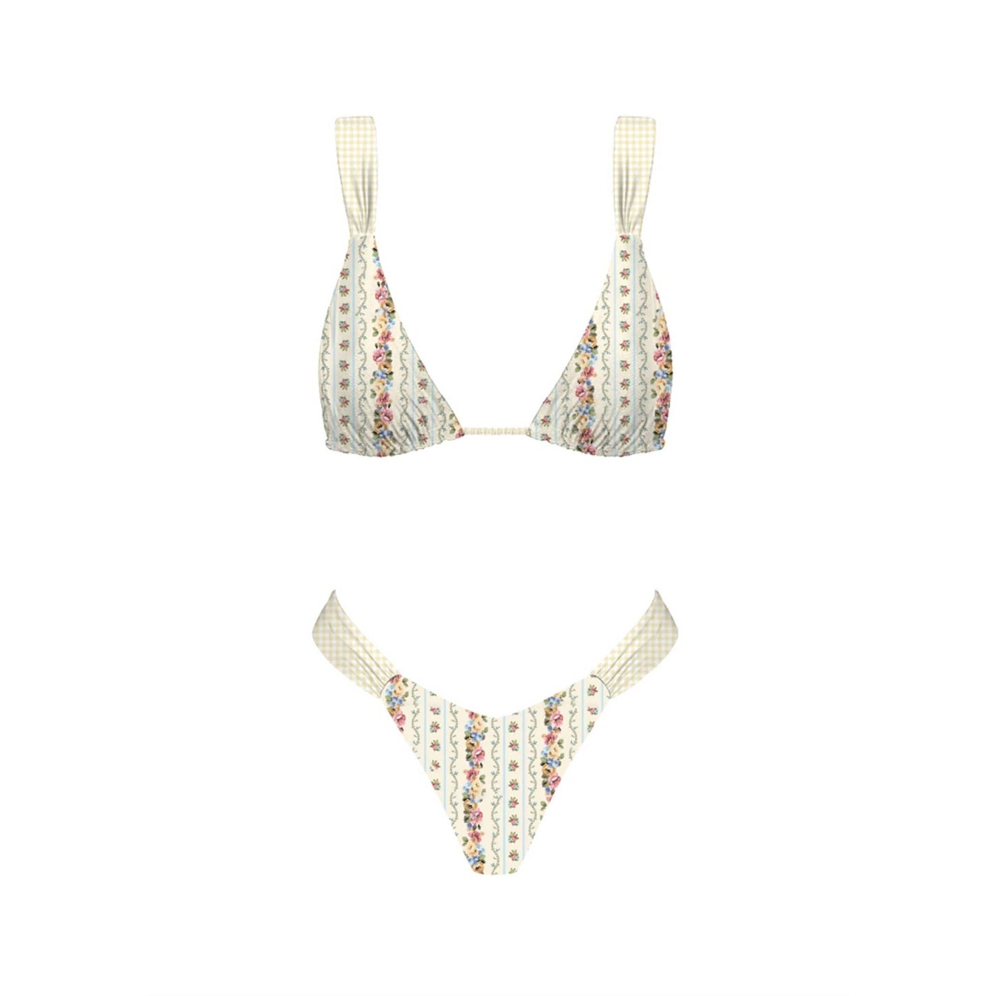 Summer Romance Bikini Set: CREAM