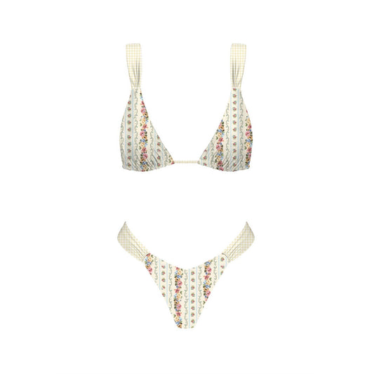 Summer Romance Bikini Set: CREAM
