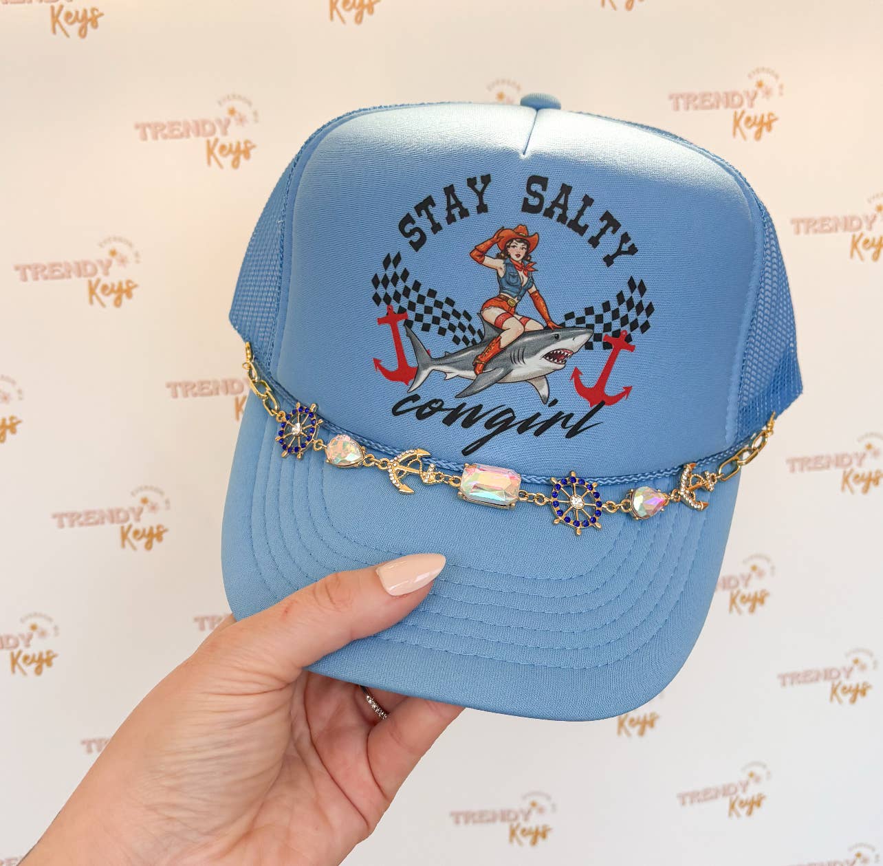 Stay Salty Trucker Hat: No Chain