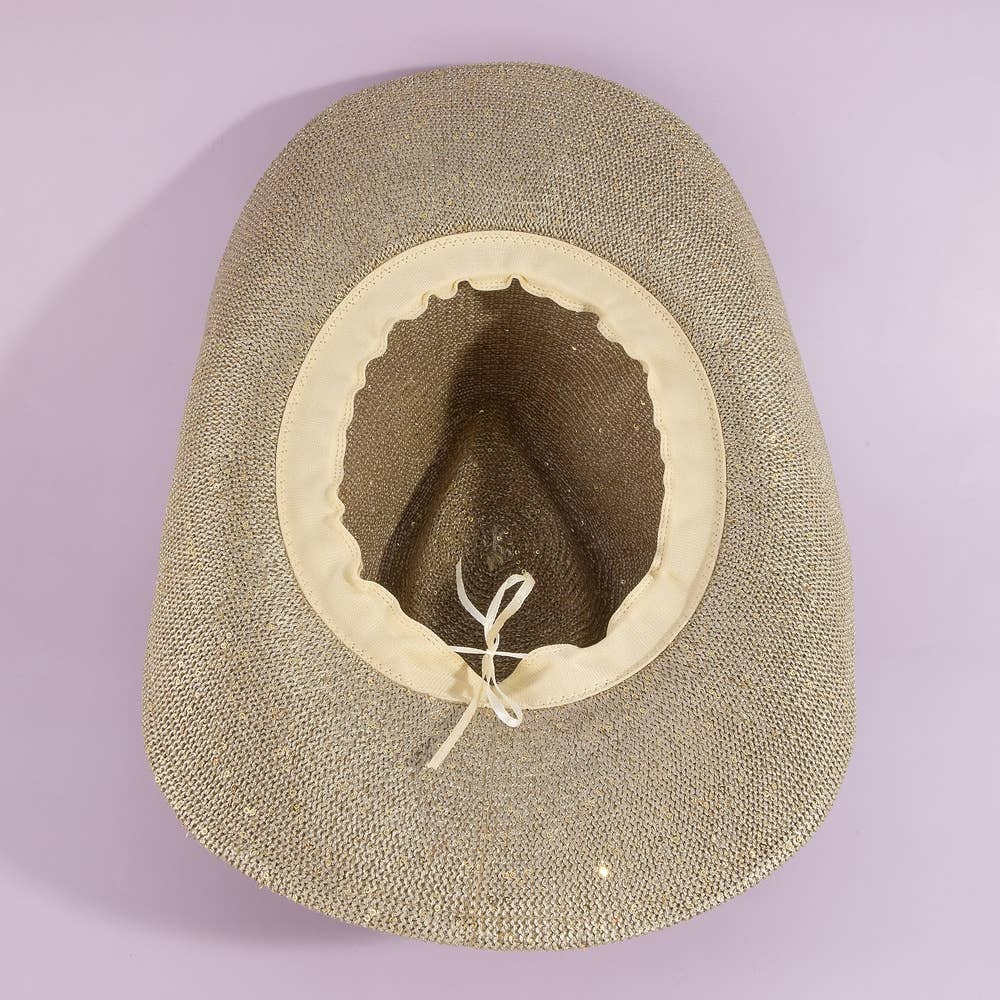 All Over Sequin Cowboy Western Hat