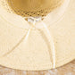 Beaded Straw Cowboy Hat