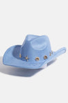 Metallic Sea Life Charms Western Cowboy Hat