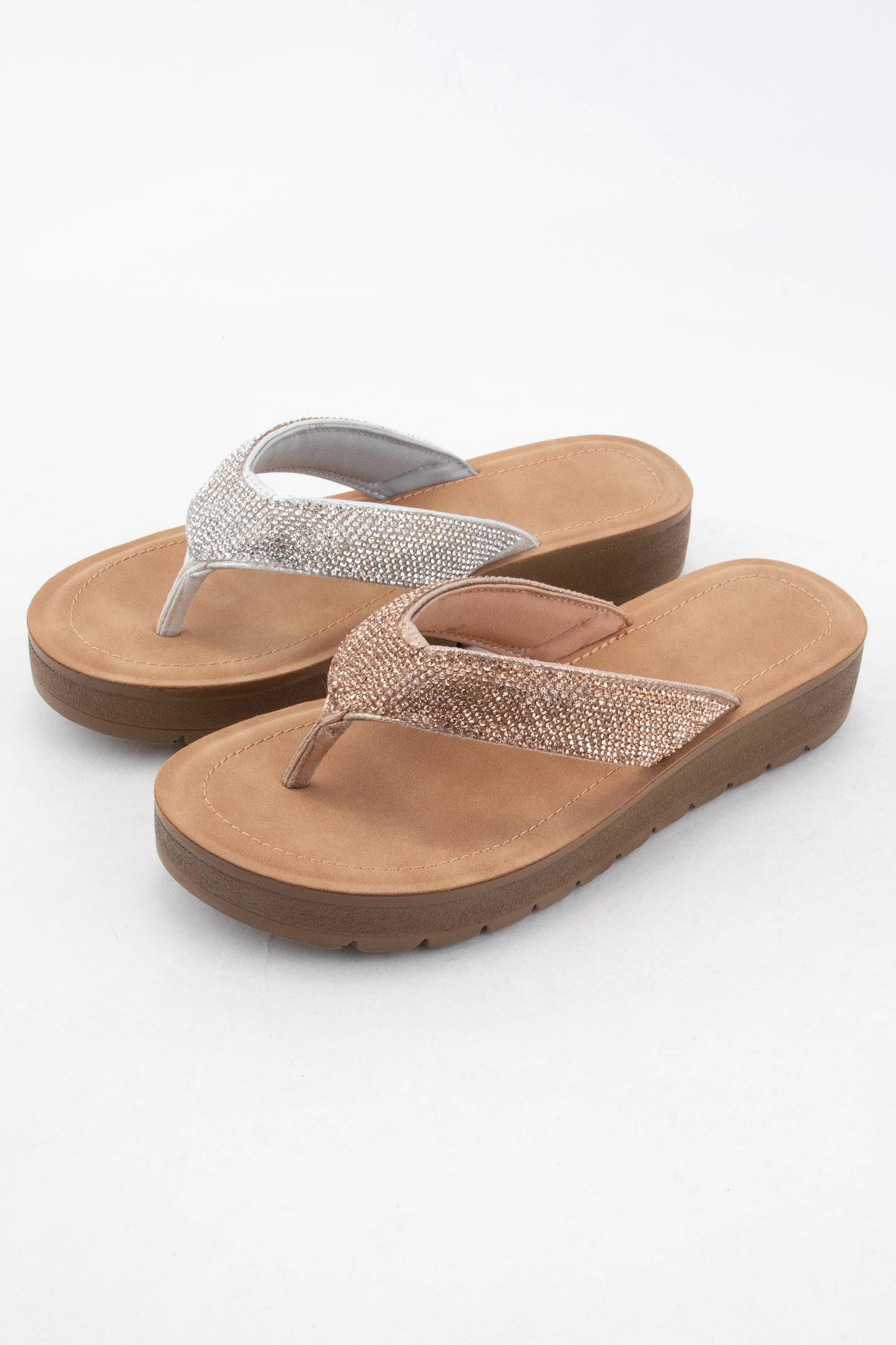 RHINESTONE SHIMMER SANDAL