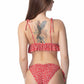 724522-FLORAL RUFFLED TRIM BIKINI SET
