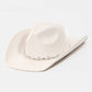 Rhinestone Studded Strap Western Cowboy Hat: IV