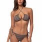 P1942-PRINTED BASIC TRIANGLE TOP AND TIE SIDE BIKINI SET