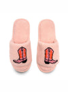 Indoor / Outdoor Slide Slippers - Cowgirl Boots